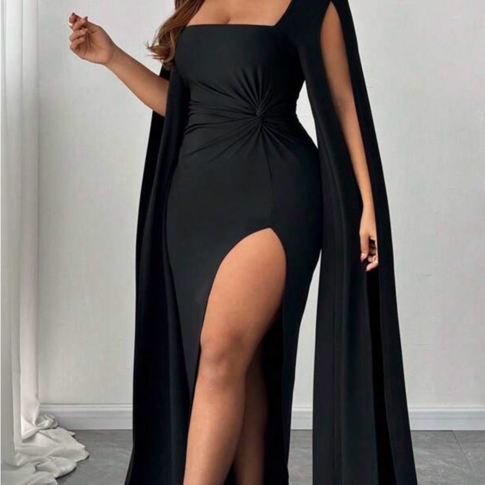 Elegant Black Evening Dress